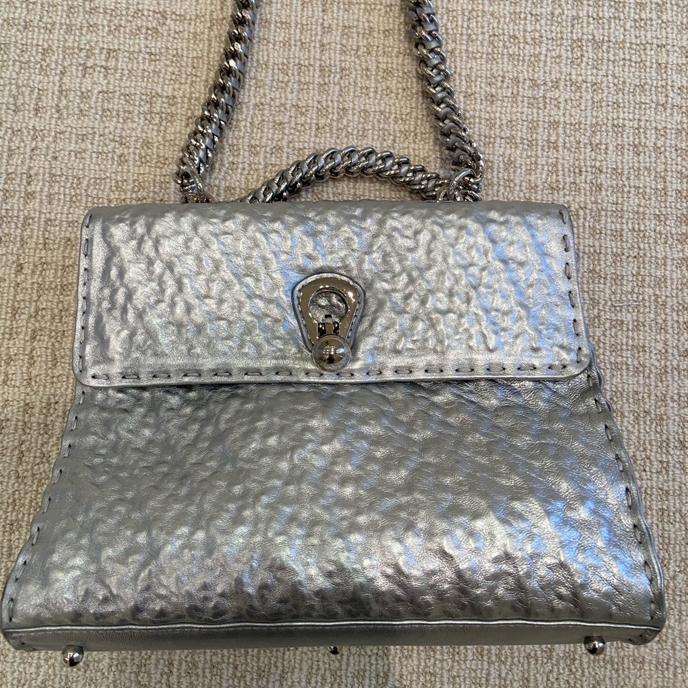 Ermanno Scervino Silver Purse